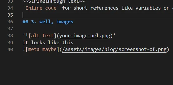 Markdown Basics: A Quick Reference Guide for Jekyll