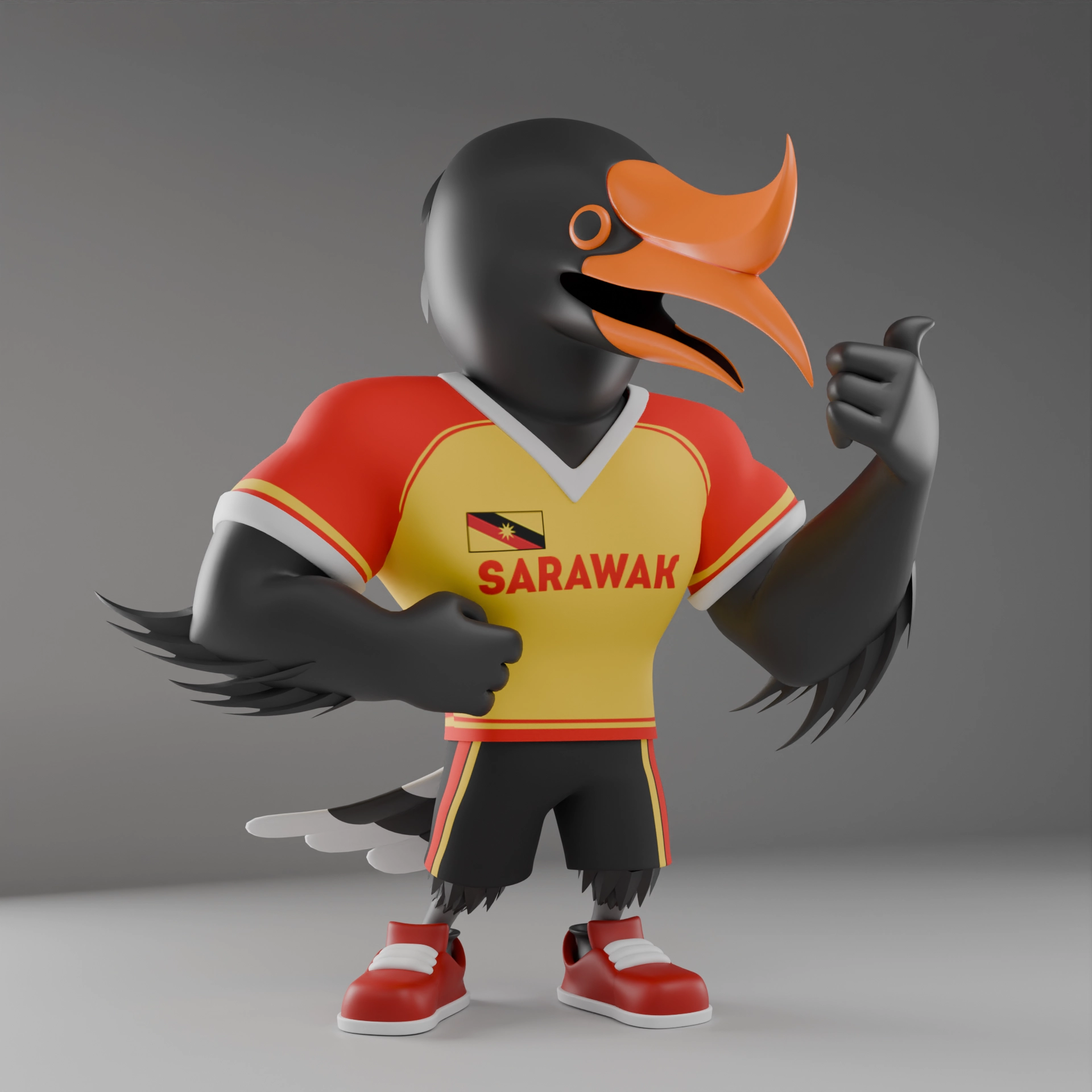 Mascot Front View